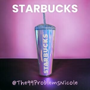 Starbucks Holographic Logo Dome Tumbler